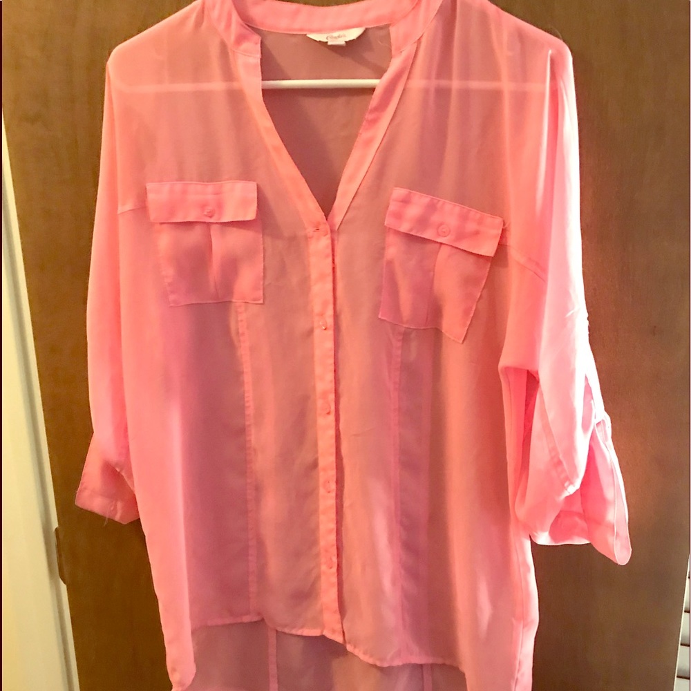 Candies small sheer shirt